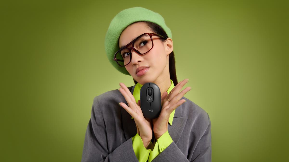 LOGITECH Pop Mouse - Customizable Emoji - Wireless - Graphite