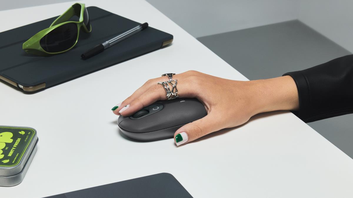 LOGITECH Pop Mouse - Customizable Emoji - Wireless - Graphite