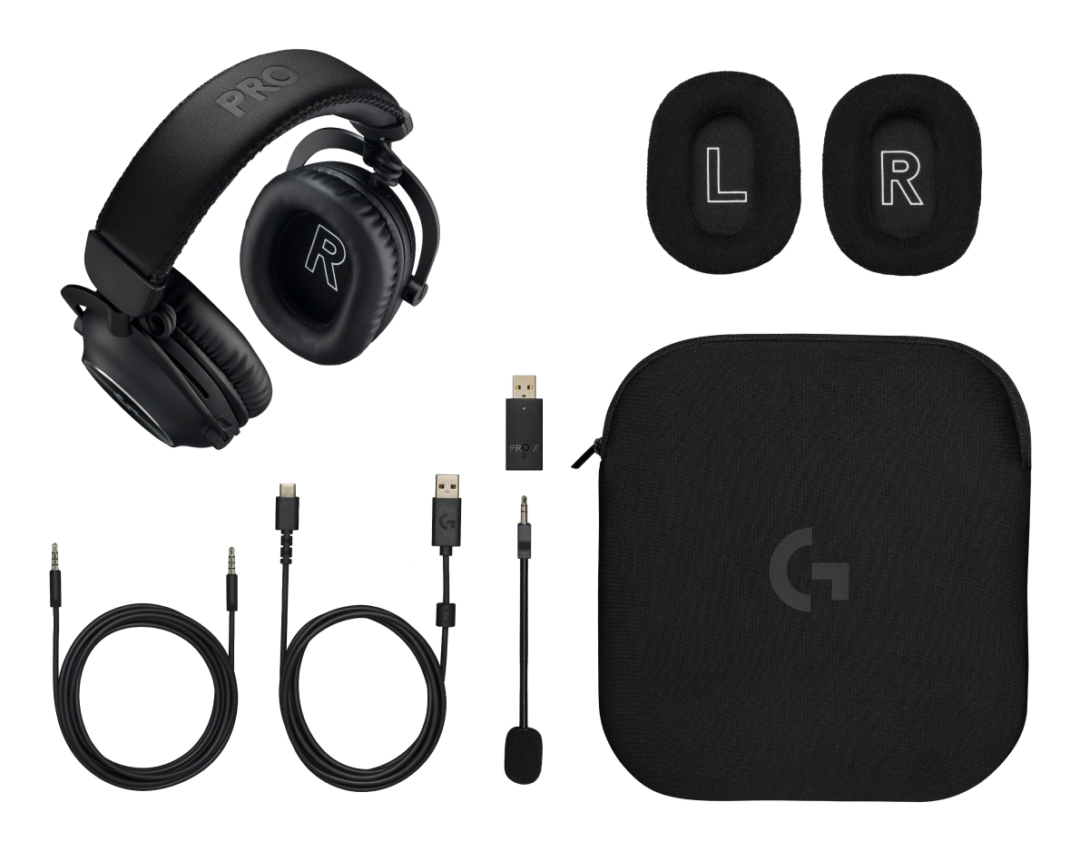LOGITECH Pro X 2 Lightspeed Wireless Gaming Headset - Black