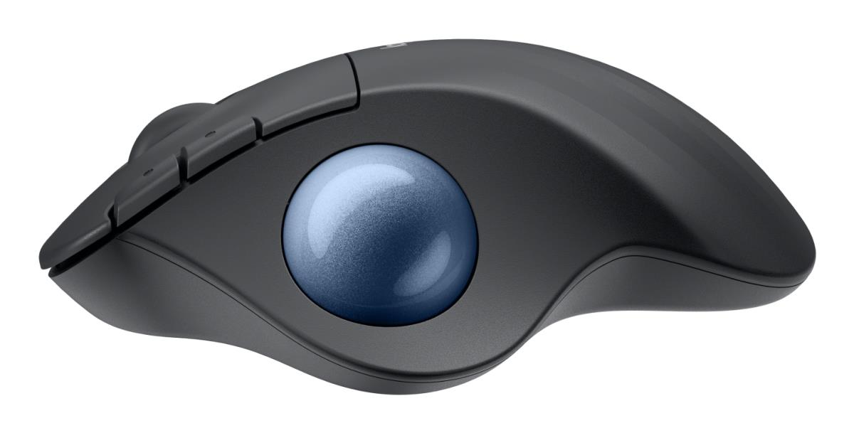 LOGITECH Ergo M575s Wireless Trackball - Graphite+blue Ball