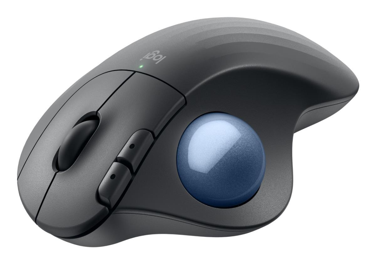 LOGITECH Ergo M575s Wireless Trackball - Graphite+blue Ball