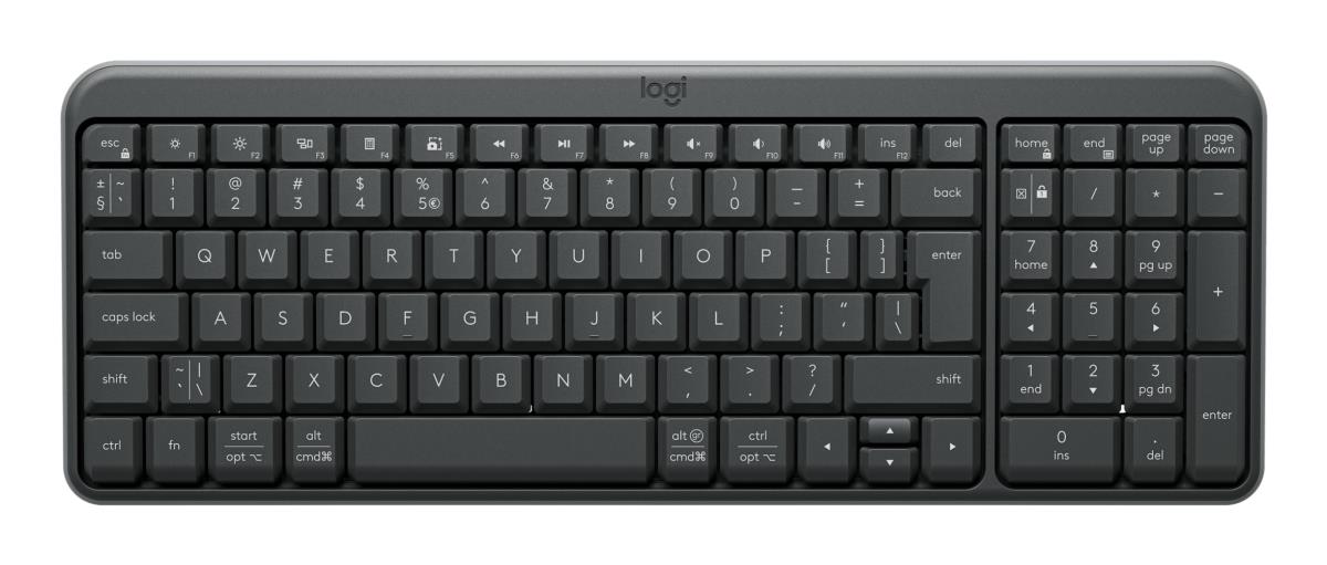 LOGITECH K250 Compact Bluetooth Keyboard - Qwerty UK