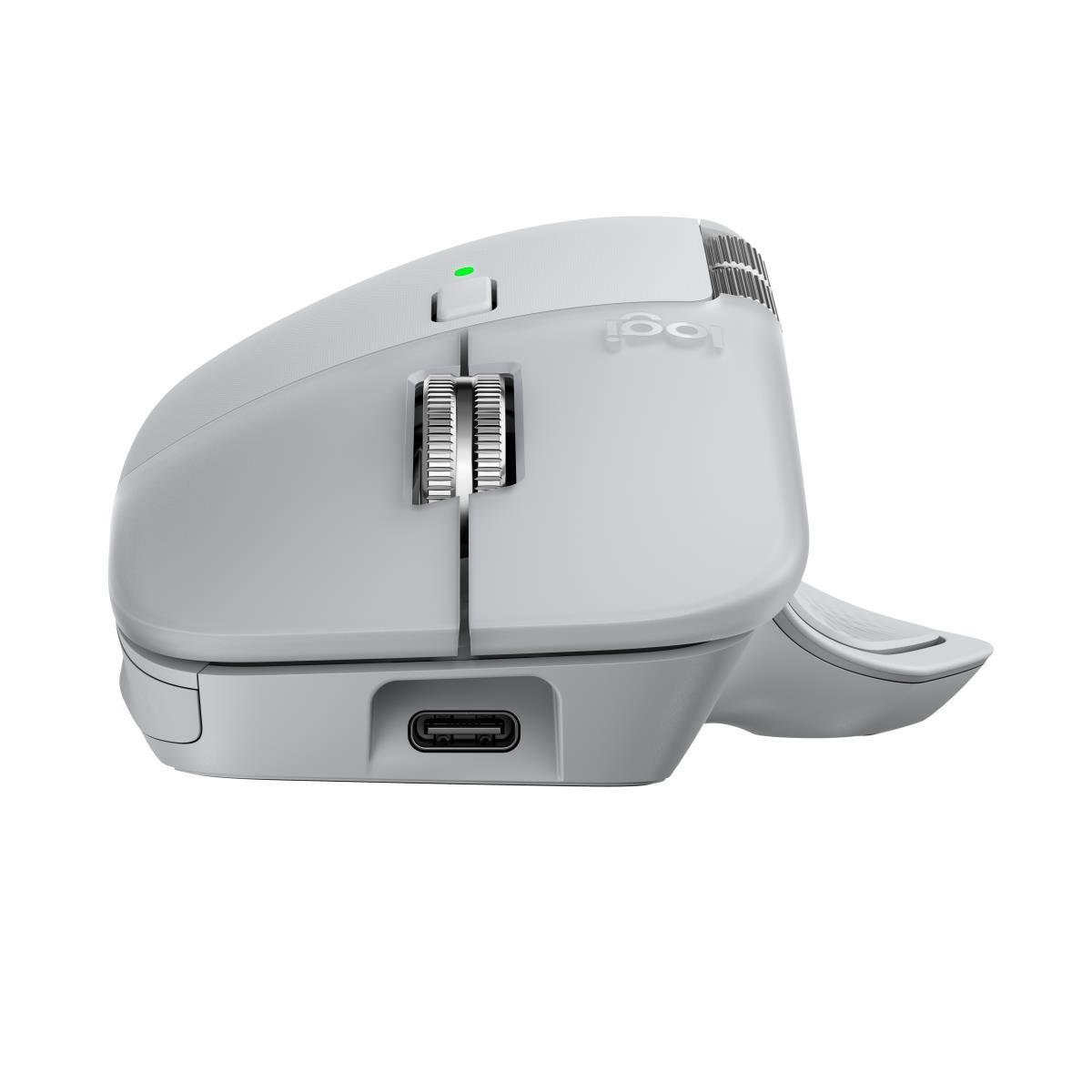 LOGITECH MX Master 4 - Wireless Mouse - Pale Gray