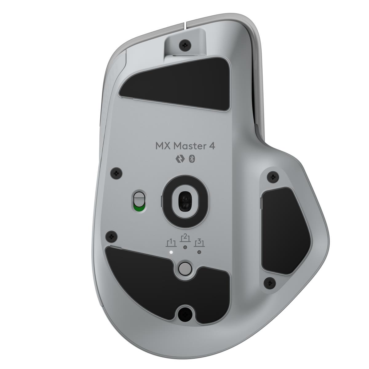 LOGITECH MX Master 4 - Wireless Mouse - Pale Gray