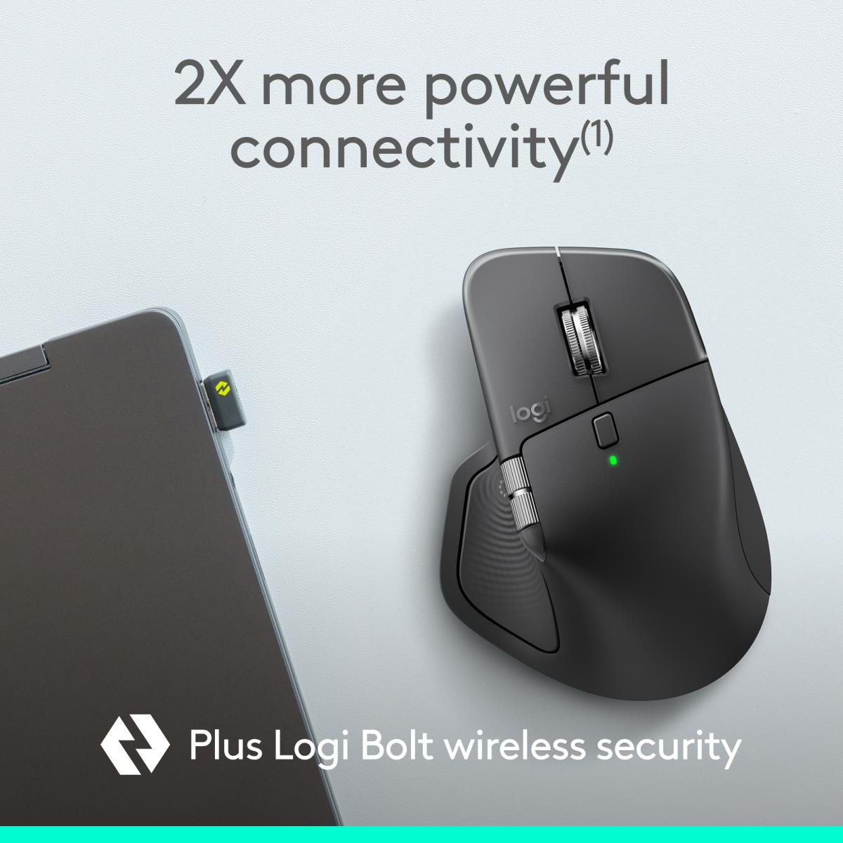 LOGITECH MX Master 4 for Business - Wireless Mouse - Graphite