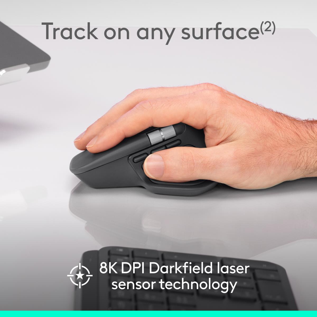 LOGITECH MX Master 4 for Business - Wireless Mouse - Graphite