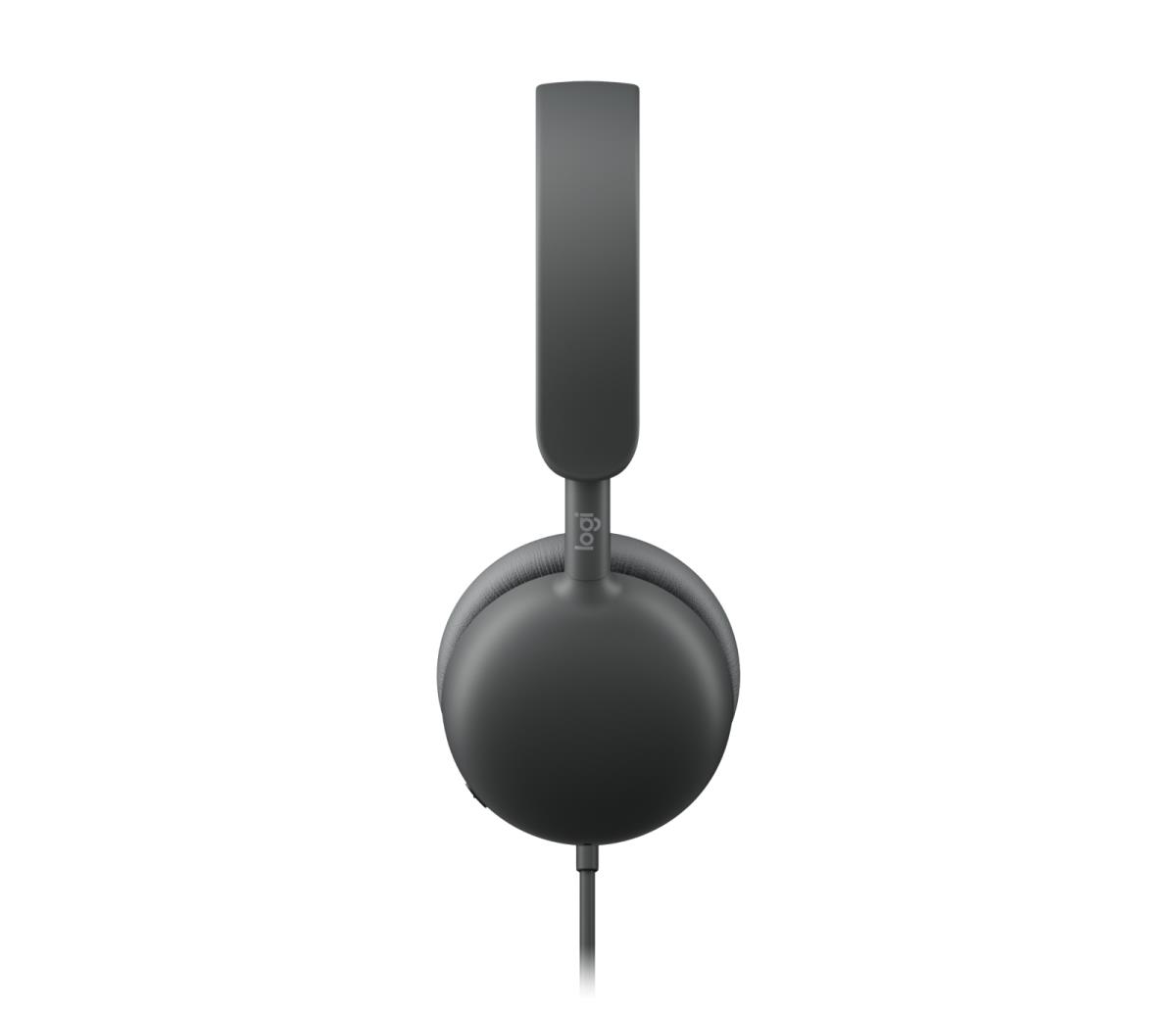 LOGITECH Zone Wired 2 for Business - USB-c / USB-a - Headset - Graphite Teams version