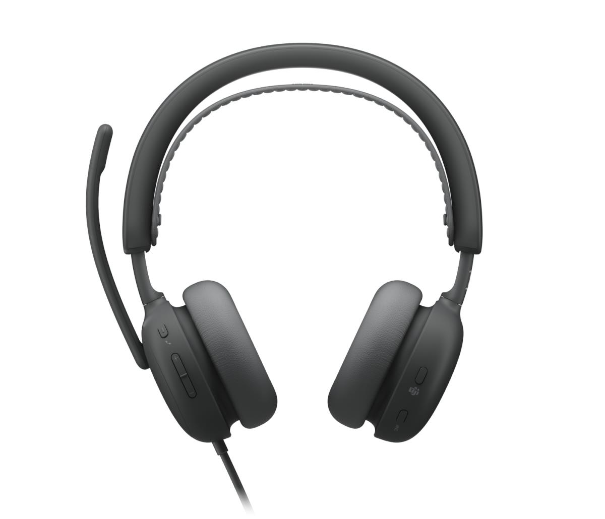 LOGITECH Zone Wired 2 for Business - USB-c / USB-a - Headset - Graphite Teams version