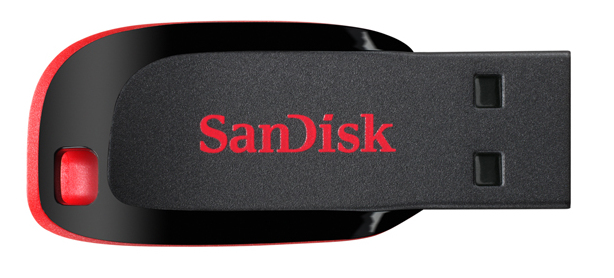 WESTERN DIGITAL SanDisk Cruzer Blade - 16GB USB Stick - USB 2.0