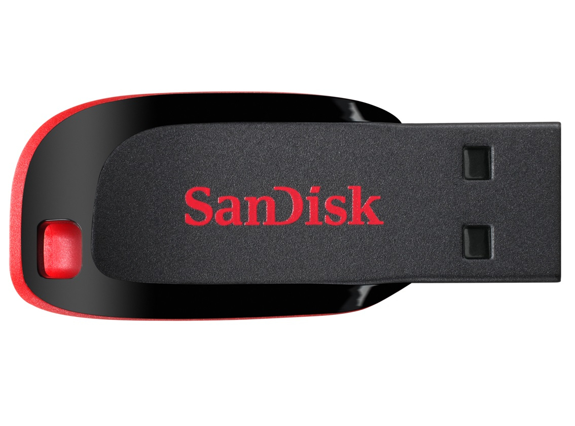 WESTERN DIGITAL SanDisk Cruzer Blade - 64GB USB Stick - USB 2.0
