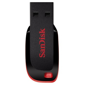 WESTERN DIGITAL SanDisk Cruzer Blade - 64GB USB Stick - USB 2.0