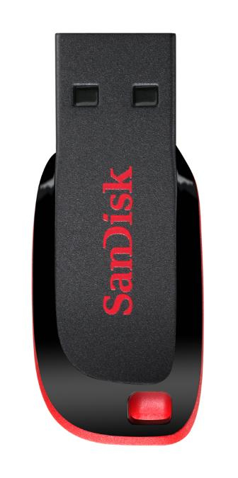 WESTERN DIGITAL SanDisk Cruzer Blade - 128GB USB Stick - USB 2.0