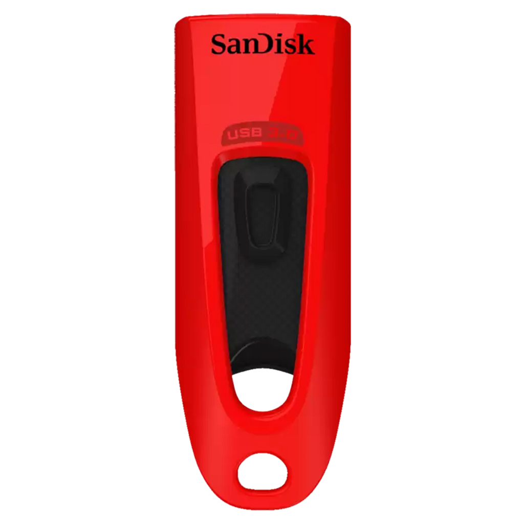 WESTERN DIGITAL SanDisk Cruzer Ultra - 64GB USB Stick - USB 3.0 - Red