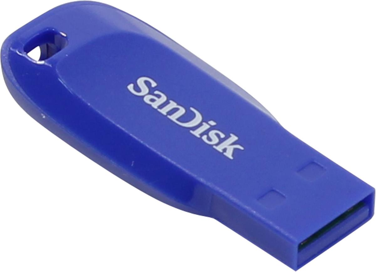 WESTERN DIGITAL SanDisk Cruzer Blade - 64GB USB Stick - USB 2.0 - Blue