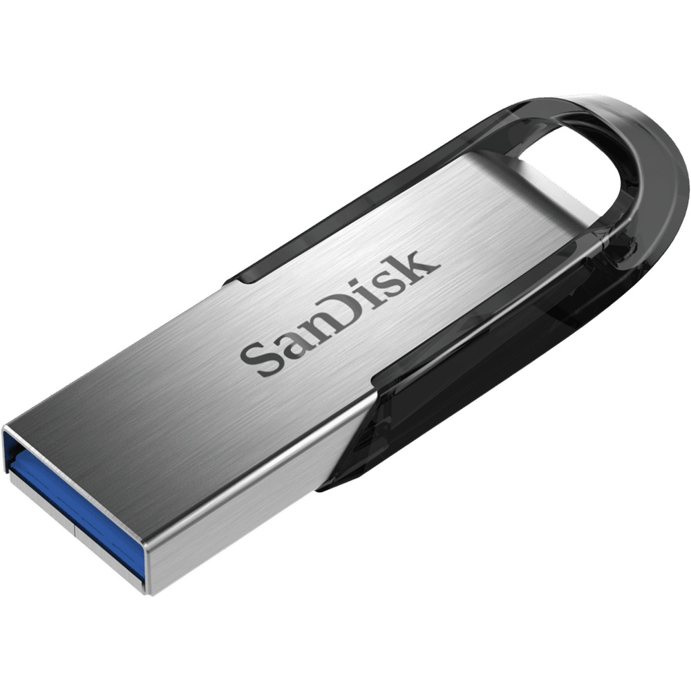 WESTERN DIGITAL SanDisk Ultra Flair - 128GB USB Stick - USB 3.0 - Black / Silver