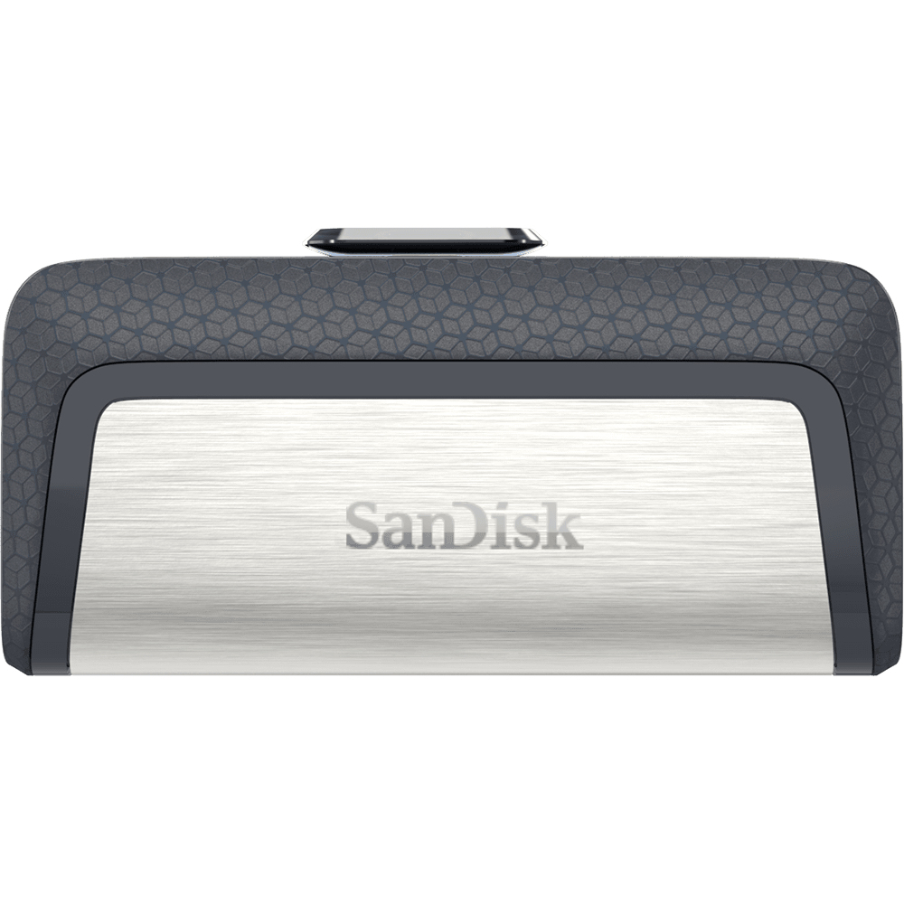 WESTERN DIGITAL SanDisk ULTRA DUAL DRIVE - 128GB USB Stick - USB TYPE-C / USB 3.1 - Black / Silver