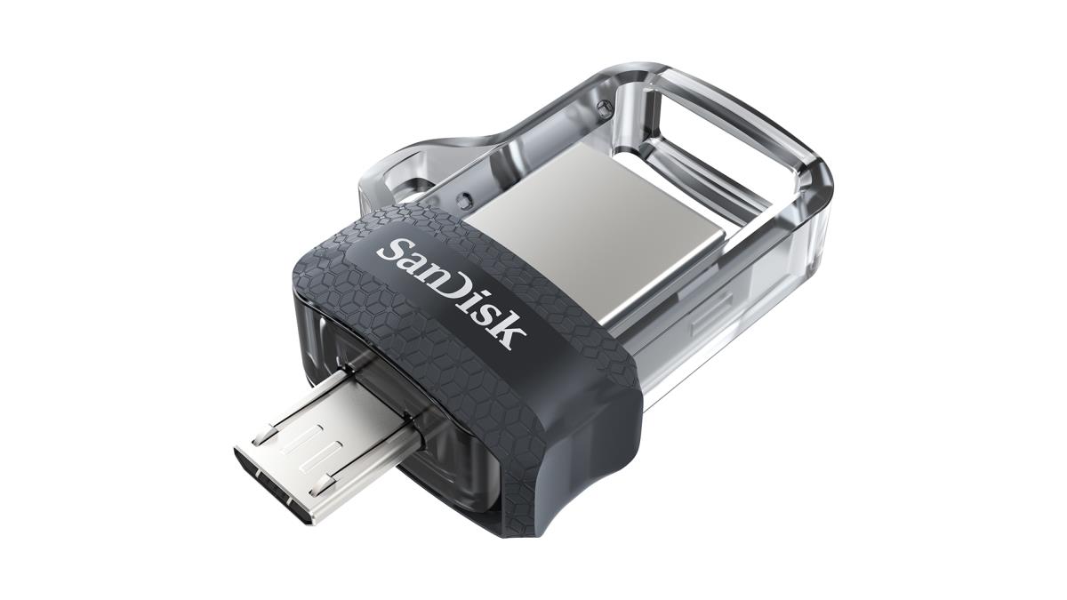WESTERN DIGITAL SanDisk ULTRA DUAL DRIVE M3.0 - 32GB USB Stick - micro-USB / USB 3.0