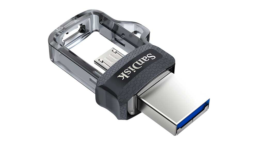 WESTERN DIGITAL SanDisk ULTRA DUAL DRIVE M3.0 - 32GB USB Stick - micro-USB / USB 3.0