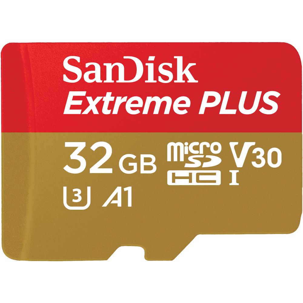 WESTERN DIGITAL SanDisk 32GB Extreme Plus micro SDHC + Adapter A1