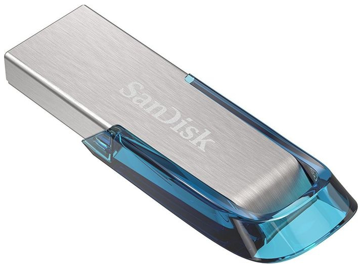 WESTERN DIGITAL SanDisk Ultra Flair - 64GB USB Stick - USB 3.0 - Blue