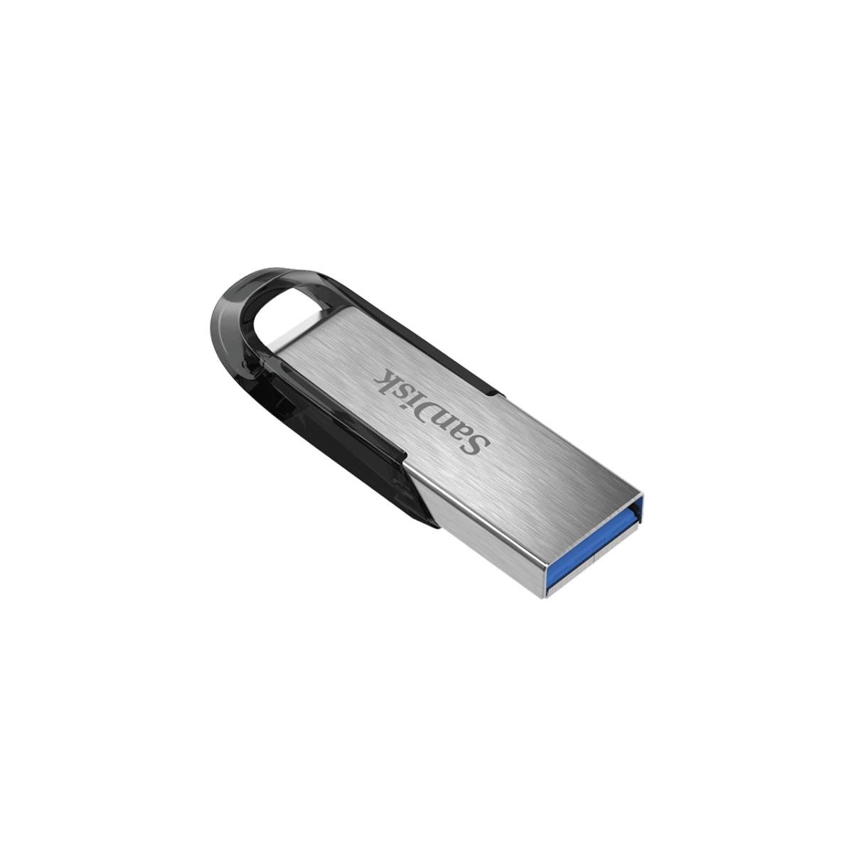 WESTERN DIGITAL SanDisk Ultra Flair - 512GB USB Stick - USB 3.0 - Black / Silver