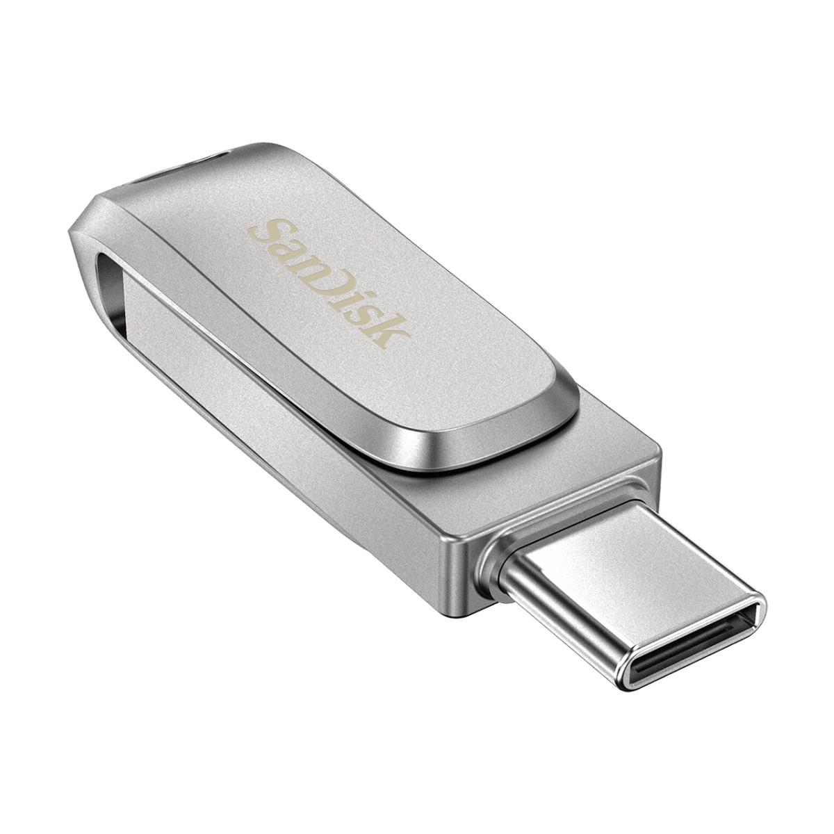 WESTERN DIGITAL SanDisk Ultra Dual Drive Luxe - 64GB USB Stick - USB TYPE-C / USB 3.1