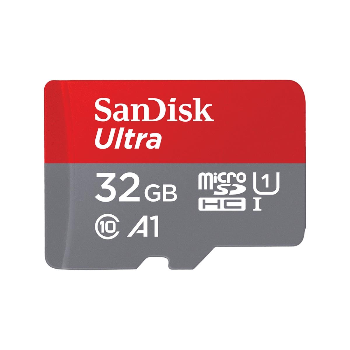 WESTERN DIGITAL SanDisk 32GB Ultra micro SDHC + SD Adapter 120MB/S A1 CLASS 10 UHS-I