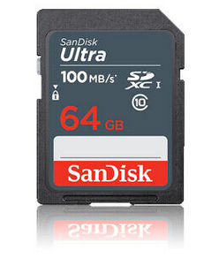 WESTERN DIGITAL SanDisk Ultra 64GB SDXC 100MB/s