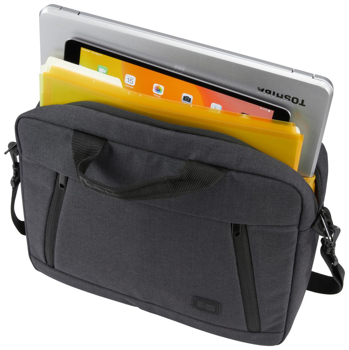 CASE LOGIC Huxton Laptop Attache 13in - Black