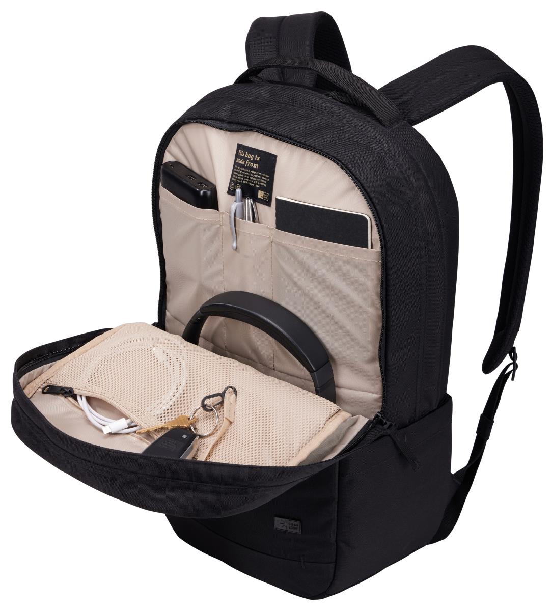 CASE LOGIC Invigo Eco Backpack Invibp116 15.6in Black