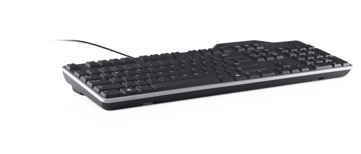 DELL Smartcard Reader - Kb813 - USB Keyboard - Black - Qwerty Us Intl