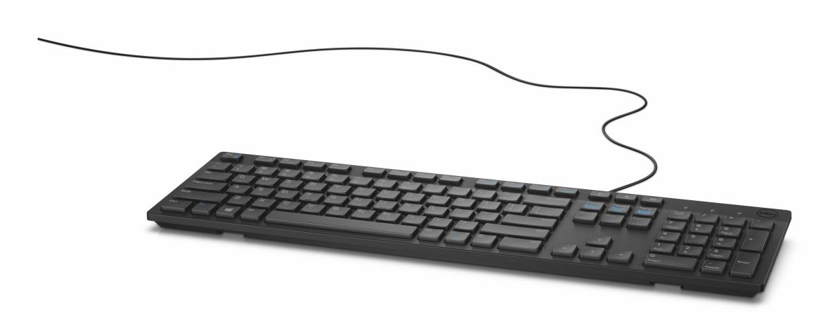 DELL Multimedia Keyboard-kb216 - Black - Qwerty Uk