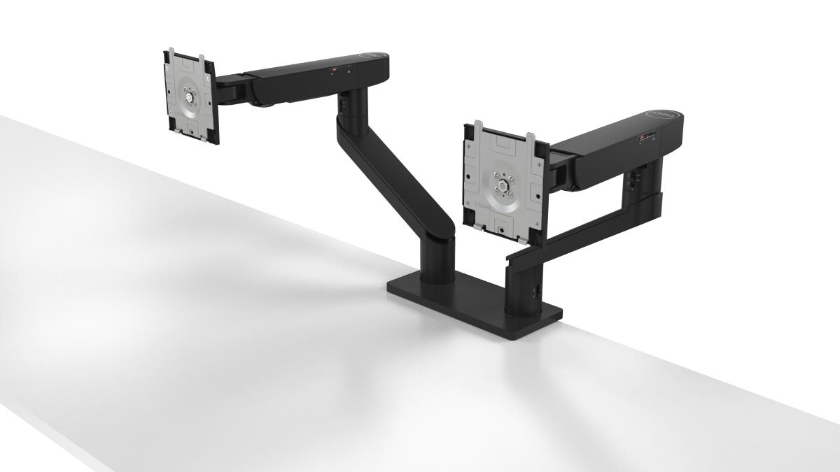 DELL Monitor Arm - Dual - Desktop - Mda20 - Black