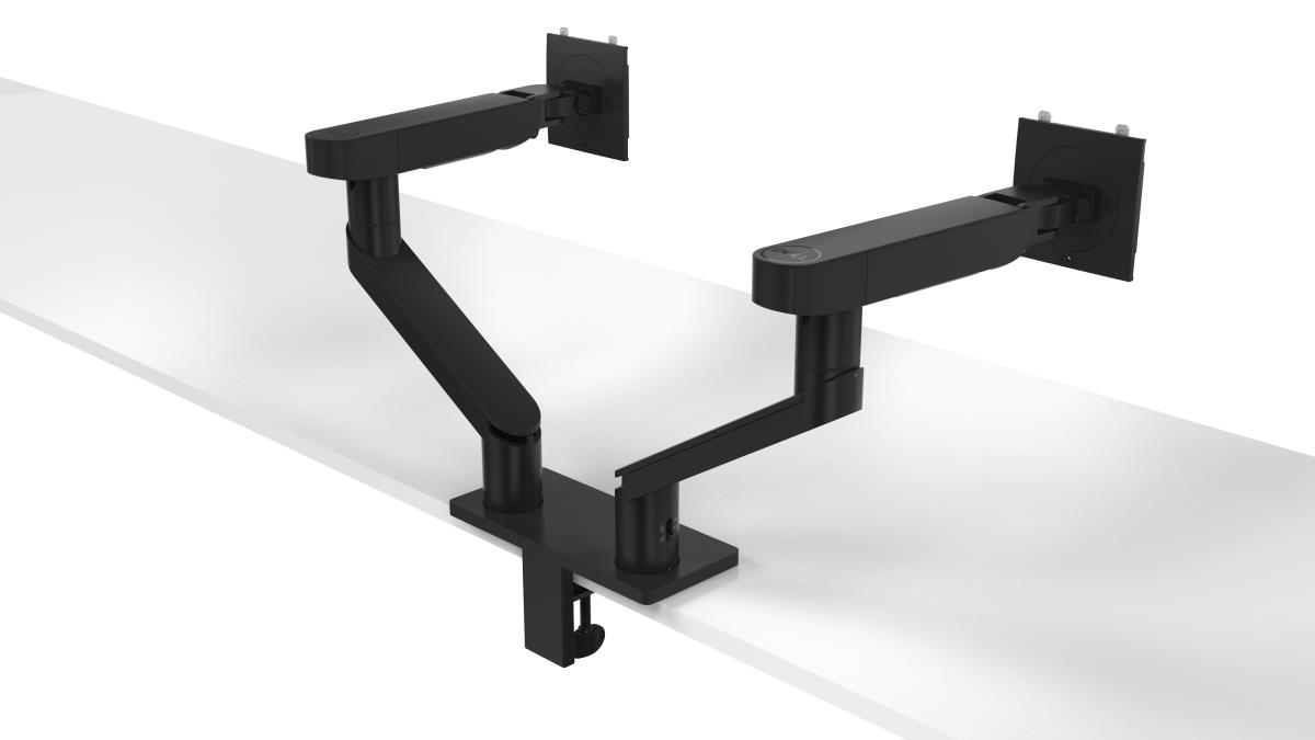 DELL Monitor Arm - Dual - Desktop - Mda20 - Black