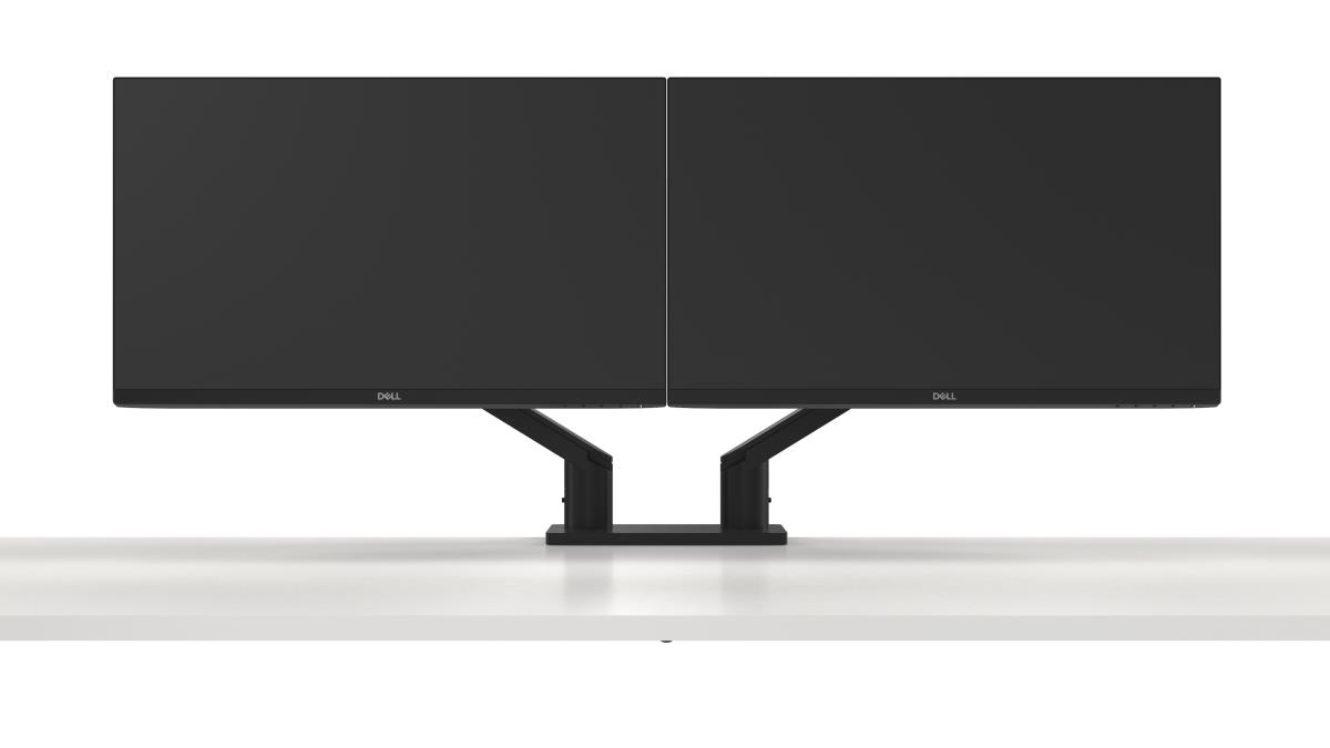 DELL Monitor Arm - Dual - Desktop - Mda20 - Black