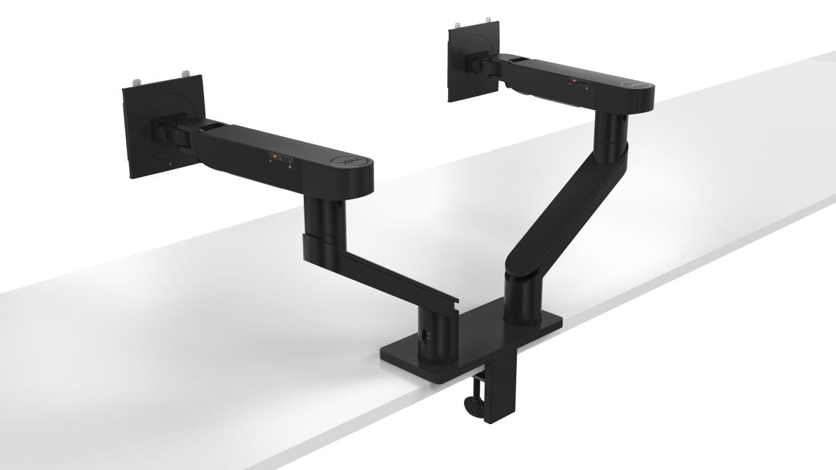 DELL Monitor Arm - Dual - Desktop - Mda20 - Black