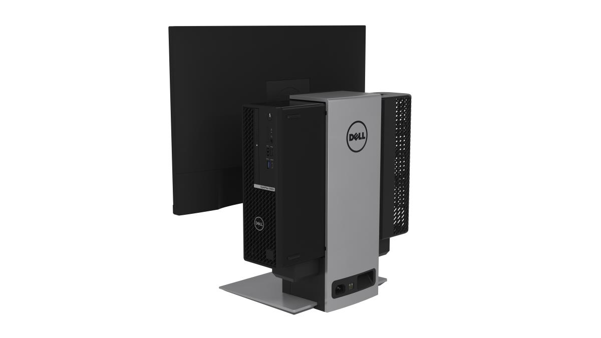 DELL Monitor Stand - Desktop - 19in-27in - Platinum Silver