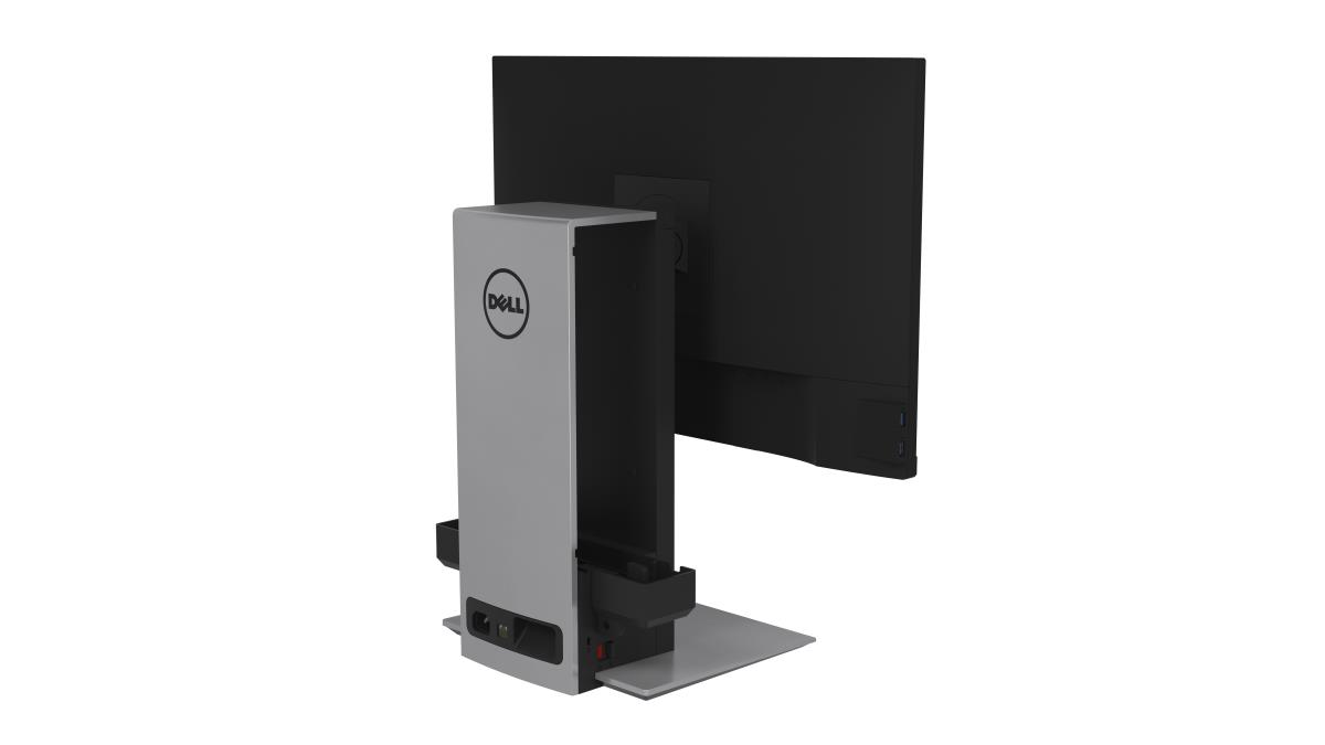 DELL Monitor Stand - Desktop - 19in-27in - Platinum Silver