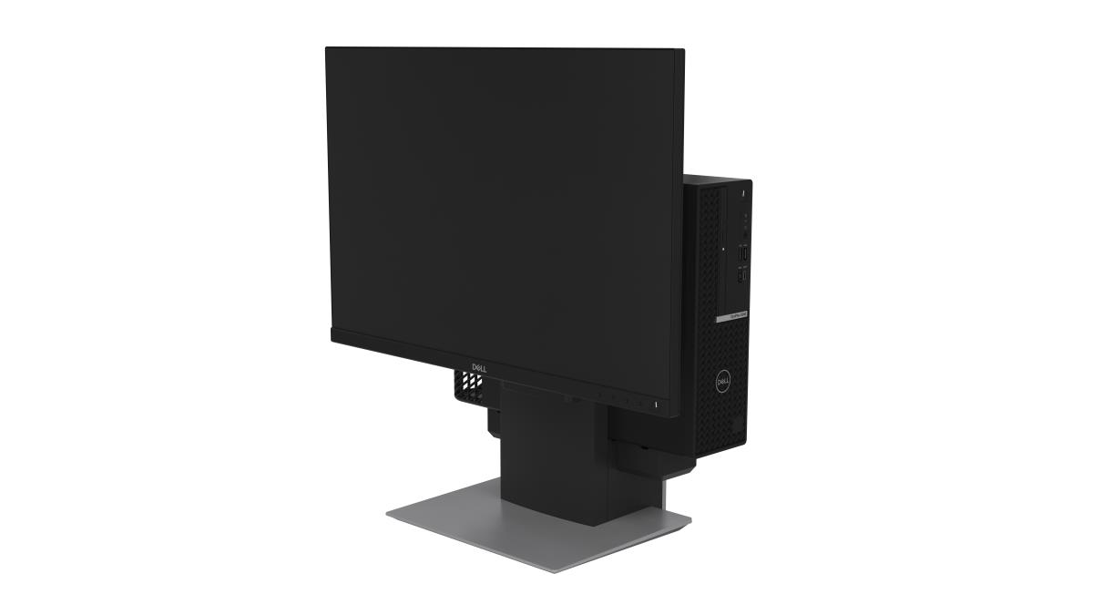 DELL Monitor Stand - Desktop - 19in-27in - Platinum Silver