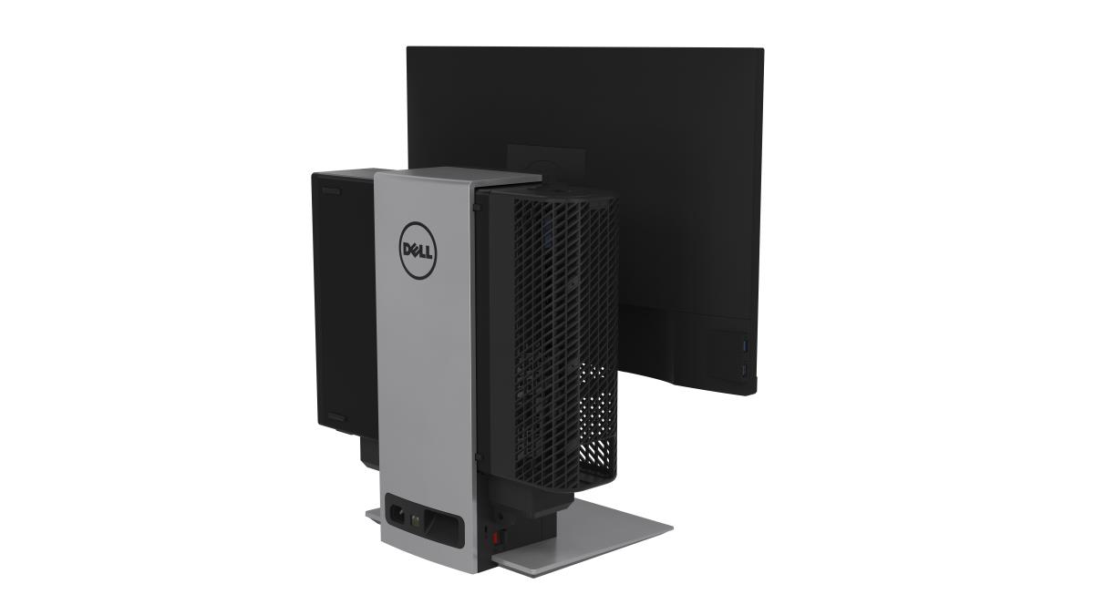 DELL Monitor Stand - Desktop - 19in-27in - Platinum Silver