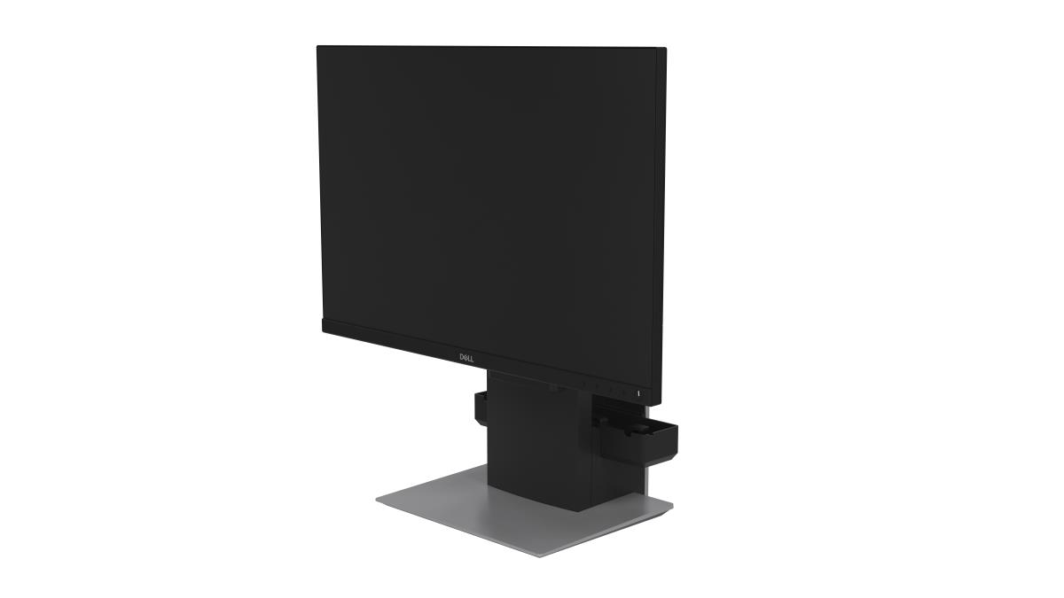 DELL Monitor Stand - Desktop - 19in-27in - Platinum Silver