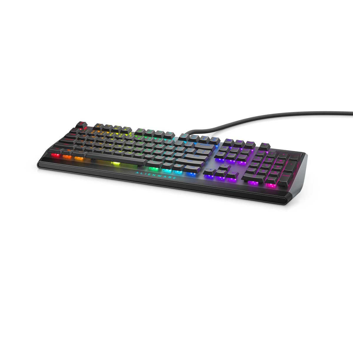 DELL Gaming Keyboard - Aw510k - Alienware 510k Low-profile RGB Mechanical - (dark Side Of The Moon)