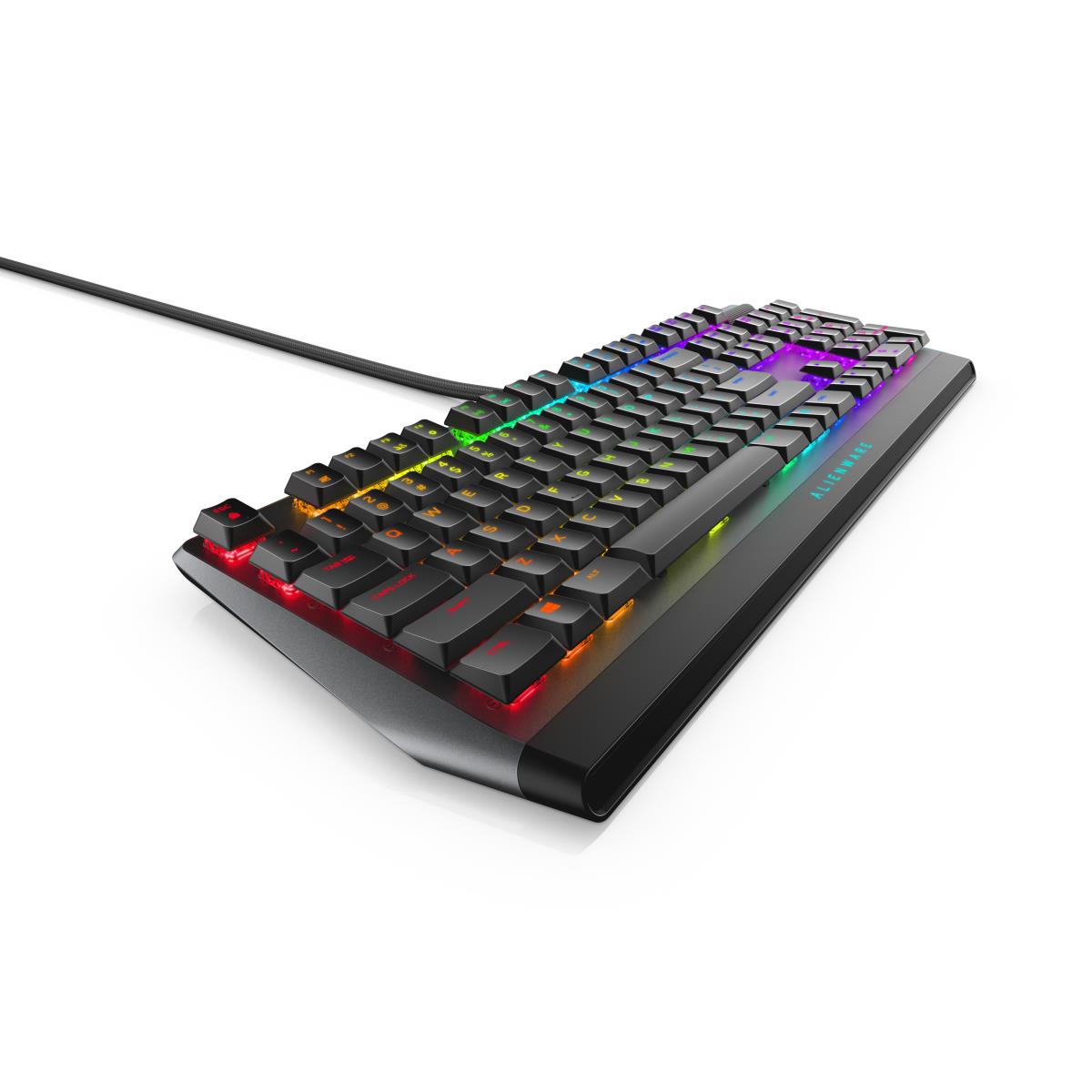 DELL Gaming Keyboard - Aw510k - Alienware 510k Low-profile RGB Mechanical - (dark Side Of The Moon)