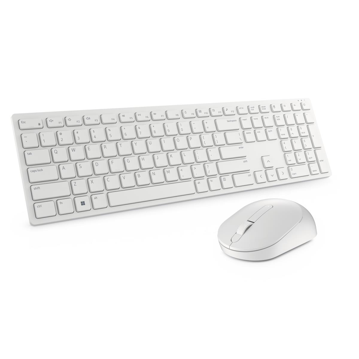 DELL Km5221w Pro Wireless Keyboard & Mouse - White - Qwerty Uk