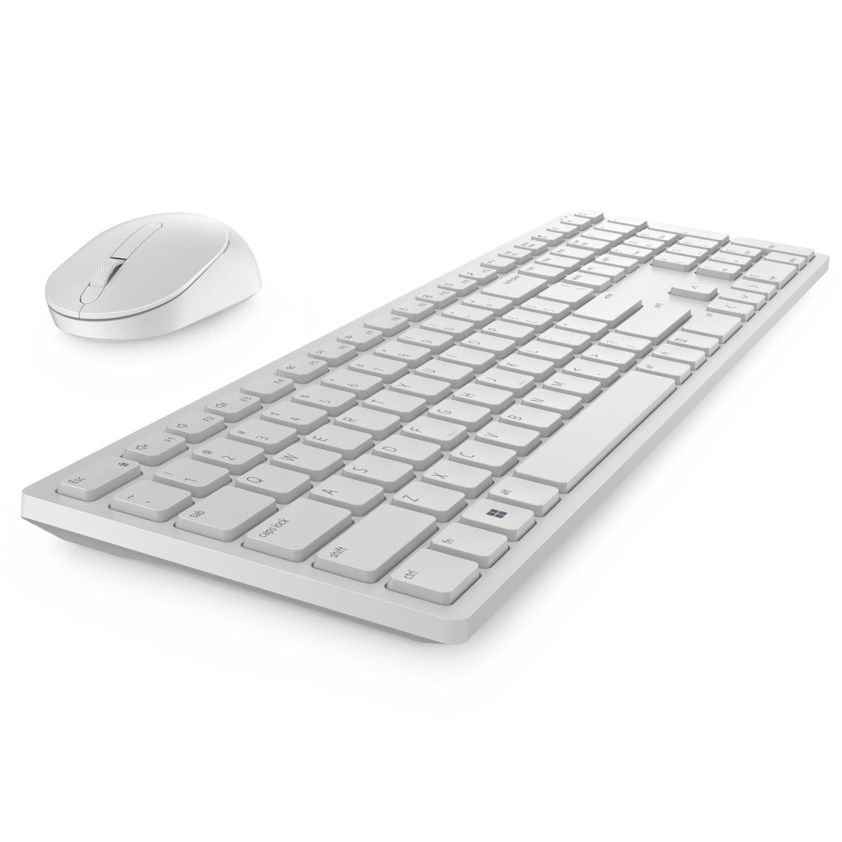 DELL Km5221w Pro Wireless Keyboard & Mouse - White - Qwerty Uk