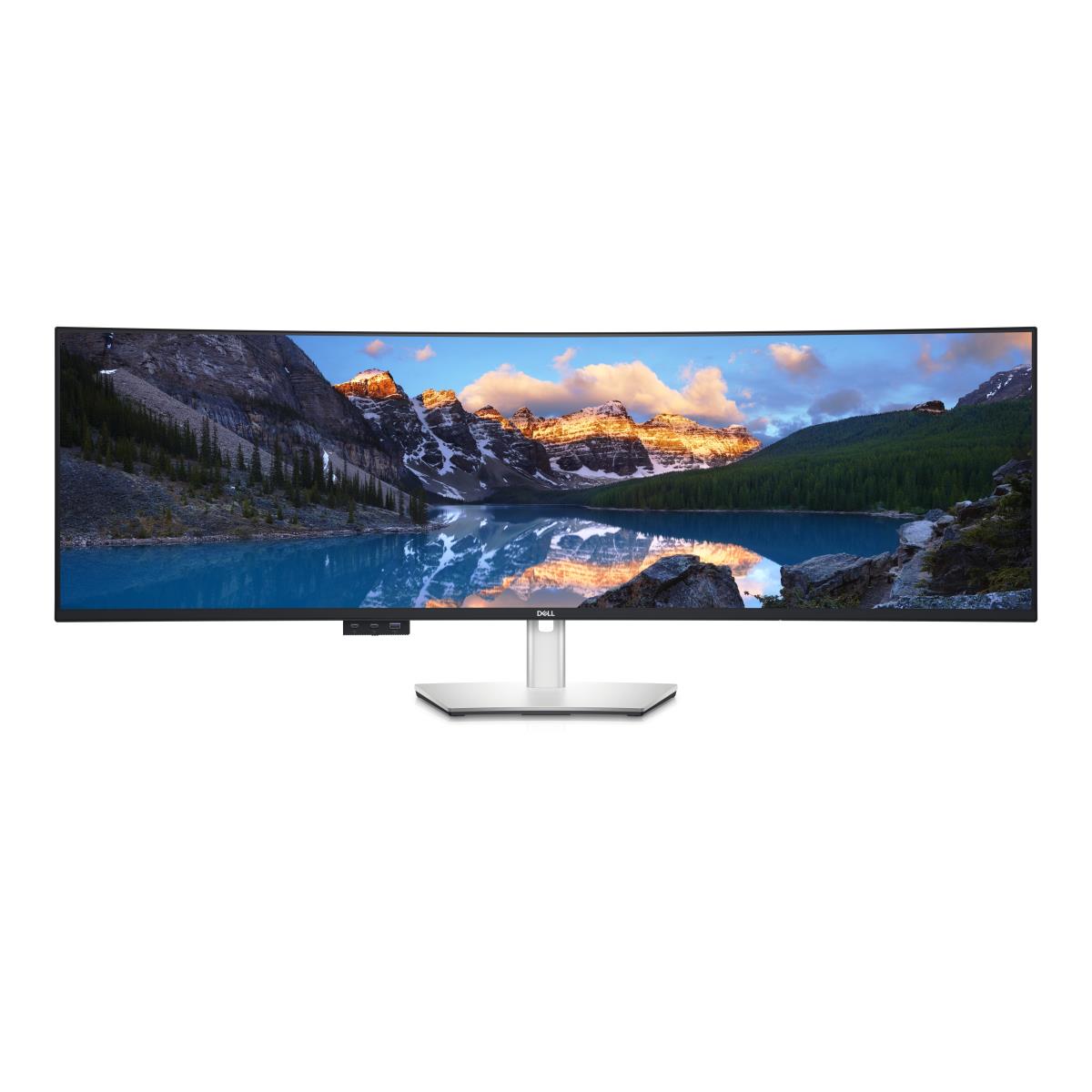 DELL Desktop Monitor - Curved - U4924dw - USB-c - 49in - Ultrasharp - 5120x1440 (dual Qhd) - Black