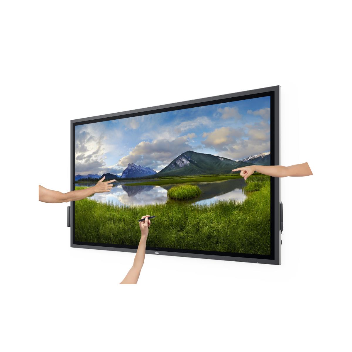 DELL Interactive Touch Monitor - P6524qt - 65in - 3840x2160 4k - Black