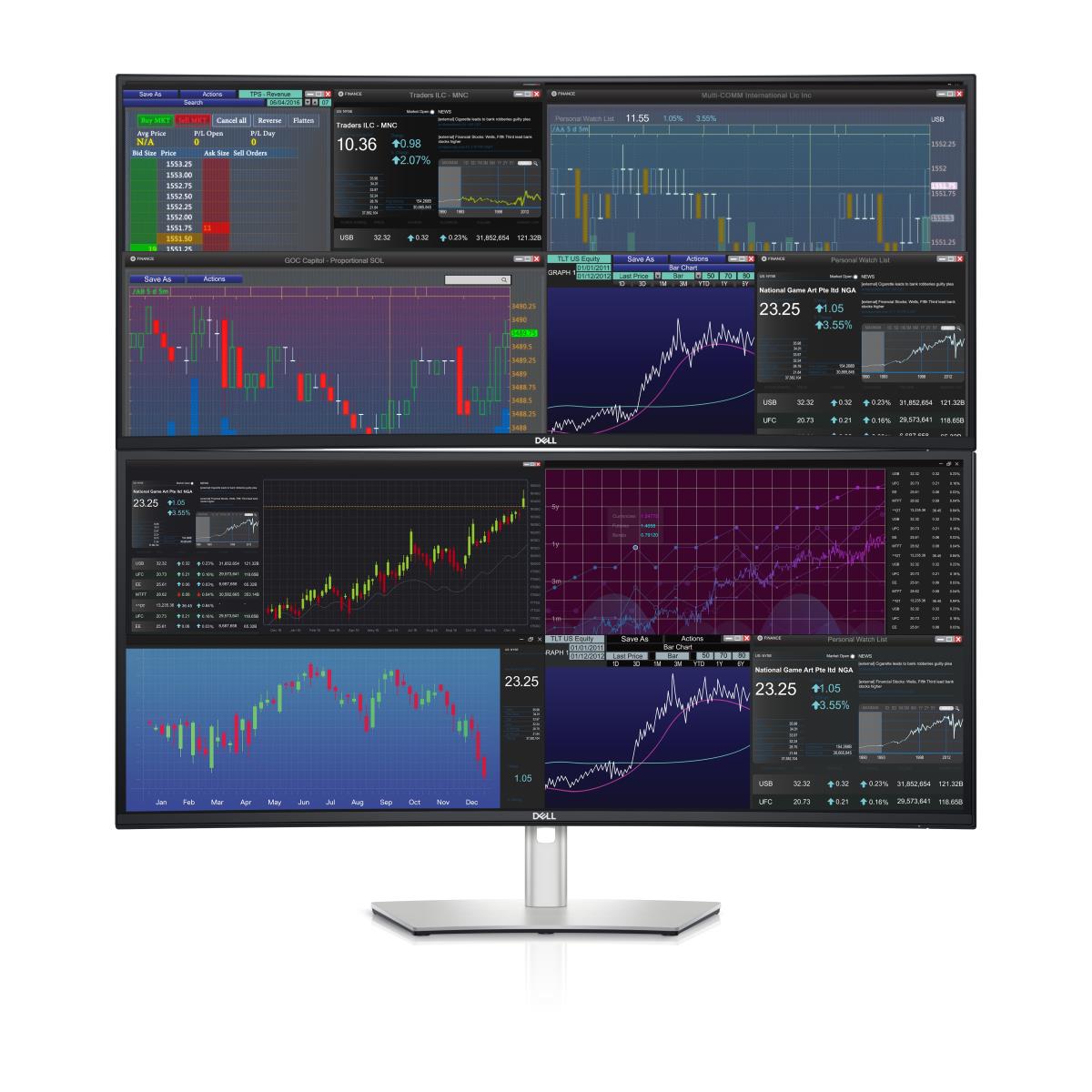 DELL Desktop Ultra  Sharp Curved Monitor - U3824dw - 38in - 3840x1600 Wqhd+ - Desktop USB-c