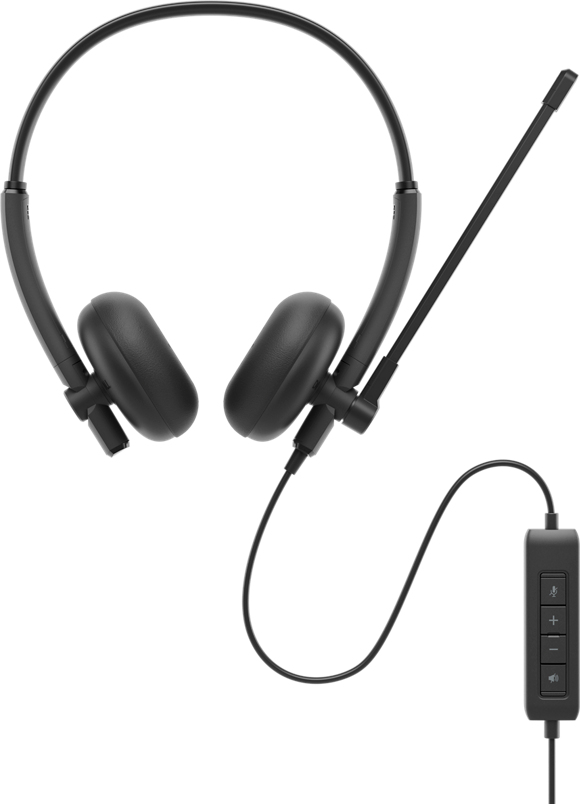 DELL Headset WH125 - Stereo - USB-A - Black