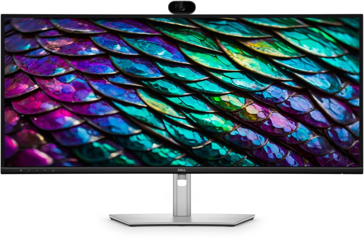 DELL Conferencing Monitor LCD 34in P3426web - 3440 X 1440 - Integrated Webcam - USB-c Hub